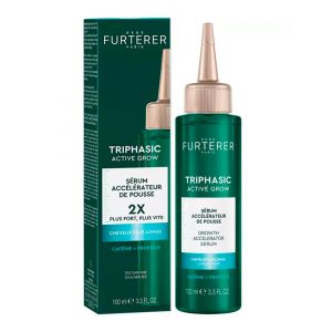 René Furterer Triphasic Active Grow Sérum Accélérateur de Pousse Caféine + Propolis 100 ml