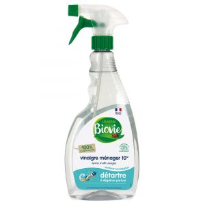 Biovie Vinaigre Ménager 10° Spray Multi-Usages à l' Eucalyptus 750 ML