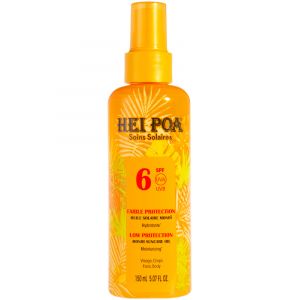 Hei Poa Huile Solaire Monoï Spf6 Flacon Spray 150 ml