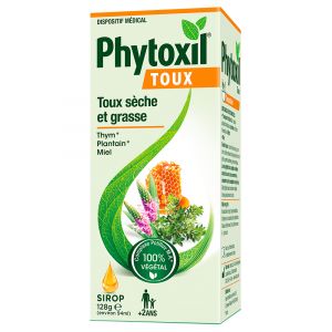 Sanofi Phytoxil Toux - Sirop 94 ml - Soulage la Toux Sèche et Toux Grasse