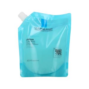 La Roche-Posay Lipikar Surgras Crème Lavante Anti Dessèchement Éco Recharge de 400 ML