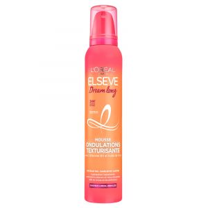 L'Oréal Paris Elseve Dream Long Mousse Ondulations Texturisante Cheveux Longs, Ondulés 200 ml
