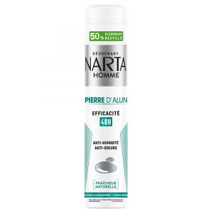 Narta Homme Déodorant Pierre d'Alun 48H en Spray 200 ML