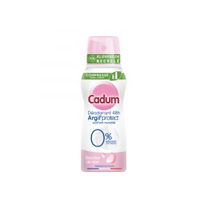 Cadum Argil'Protect Déodorant 48H Douceur de Rose en Spray 100 ML