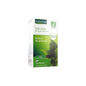 Naturland Thé Vert Bio 150 Végécaps