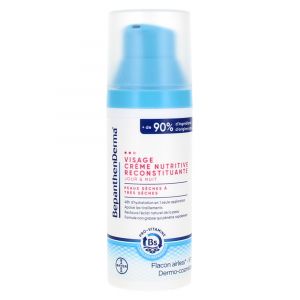Bepanthen Derma Crème Visage Nutritive Peaux Sèches à Très Sèches 50 ml