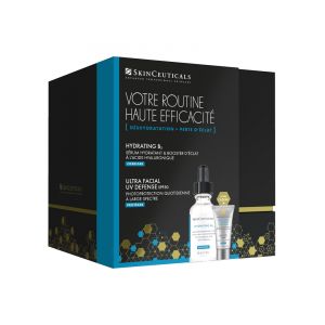 SkinCeuticals Hydrating B5 Sérum Hydratant & Éclat 30 ml + Ultra Facial UV Défense SPF50 15 ml Offert