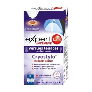 Novodex Expert 123 Verrues Cryostylo Formule Intensive 50 ml