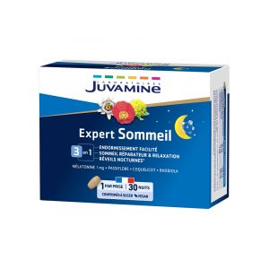 Juvamine Sommeil 3 en 1 30 Comprimés à Sucer
