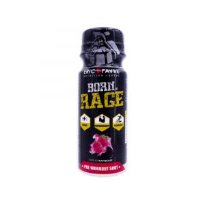 Eric Favre Born Rage Pr&eacute;-Workout Compl&eacute;ment Alimentaire 50 ml - Saveur : Framboise