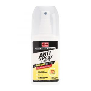 Cinq Sur Cinq 5 Sur 5 Poux Repulsif 100 ml