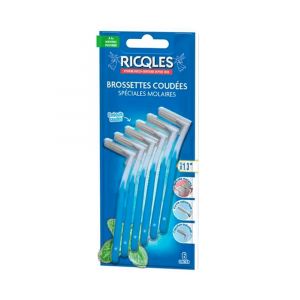 Ricql&egrave;s Brossettes Interdentaires Coud&eacute;es Molaires 6 Unit&eacute;s