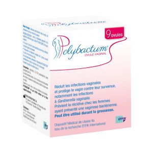 Effik Polybactum Vaginose Bactérienne 9 Ovules (Cure de 3 Mois)