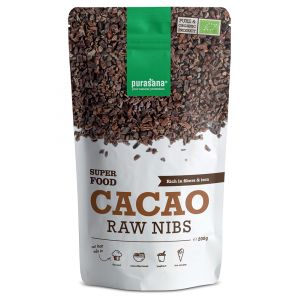 Purasana Super Food Cacao Éclats Bruts Bio 200 g