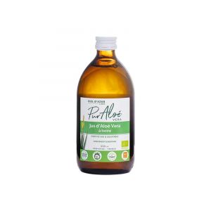 PURALOE Jus d'Aloe Vera à Boire Bio 500 ML