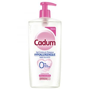 Cadum Gel Corps et Cheveux Hypoallergénique à la Camomille 750 ML