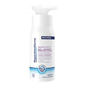 Bepanthen Derma Sensicontrol Gel Lavant Protecteur 400 ml Peaux à Tendance à l'Eczéma Atopique