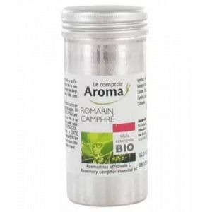 Le Comptoir Aroma Huile Essentielle Romarin Camphr&eacute; (Rosmarinus officinalis L.) Bio 10 ml
