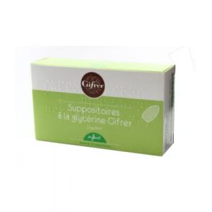 Suppositoires &agrave; la Glyc&eacute;rine Gifrer Enfants x 10 - Constipation - Pharmacie en ligne LaSante.net