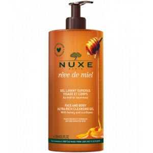 Nuxe R&ecirc;ve de Miel Gel Lavant Surgras 750 ml &Eacute;dition Limit&eacute;e 750 ml - Gels douche et savons liquides - Pharmacie en ligne LaSante.net