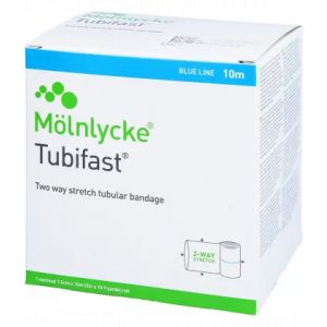 Tubifast 2-Way Stretch Bandage Tubulaire Ligne Bleue 7,5 cm x 10 m - Pansements - Pharmacie en ligne LaSante.net