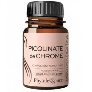 Phytalessence Picolinate de Chrome G&eacute;lules x 60