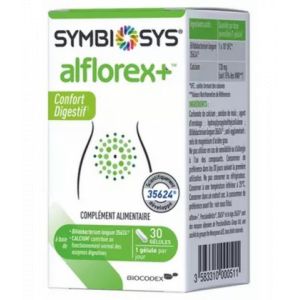 Symbiosys Alflorex+ G&eacute;lules x 30 - Digestion - Transit - Pharmacie en ligne LaSante.net