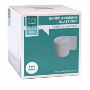 Marque Conseil Bande Adh&eacute;sive Elastique 3 cm x 2,5 m - Premiers soins - Pharmacie en ligne LaSante.net