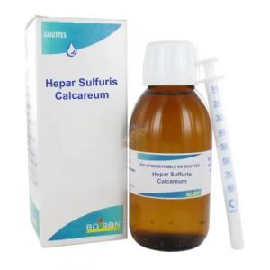 Boiron Hepar Sulfuris Calcareum Gouttes - Gouttes hom&eacute;opathiques - Pharmacie en ligne LaSante.net