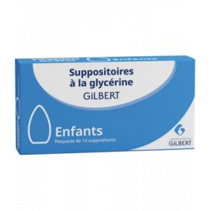 Suppositoires Gilbert Enfant x 10