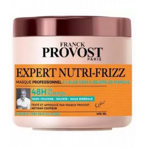 Franck Provost Expert Nutri-Frizz Masque Professionnel Cheveux Tr&egrave;s Secs ou Fris&eacute;s 48h 400 ml
