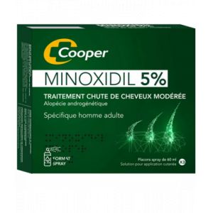 Minoxidil Cooper 5% 3 x 60 ml - Minoxidil - Pharmacie en ligne LaSante.net