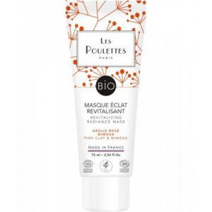 Les Poulettes Paris Masque &Eacute;clat Revitalisant Argile Rose Bio 75 ml - Masques visage - Pharmacie en ligne LaSante.net
