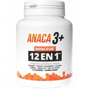 Anaca3 + Minceur 12 en 1 x 120 - Minceur - Pharmacie en ligne LaSante.net