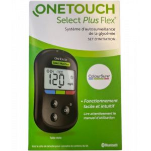 OneTouch Select+ Flex Lecteur De Glycémie - Glucomètres - Pharmacie en ligne LaSante.net