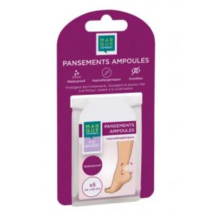 Marque Conseil Pansements Ampoules x 5 - Pansements - Pharmacie en ligne LaSante.net