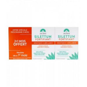 Jaldes Silettum Fortifiant Offre Sp&eacute;ciale 2+1 Mois Offert Comprim&eacute;s x 180 - Compl&eacute;ments alimentaires Cheveux et ongles - Pharmacie en ligne LaSante.net