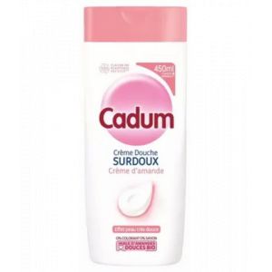 Cadum Cr&egrave;me Douche Surdoux Cr&egrave;me d'Amande 450 ml