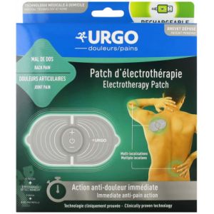 Urgo Patch &Eacute;lectroth&eacute;rapie Mal de Dos + 2 Recharges - Articulations et muscles - Pharmacie en ligne LaSante.net