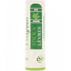 Estigreen Stick L&egrave;vres au Chanvre 4,3 g - Soins L&egrave;vres - Pharmacie en ligne LaSante.net