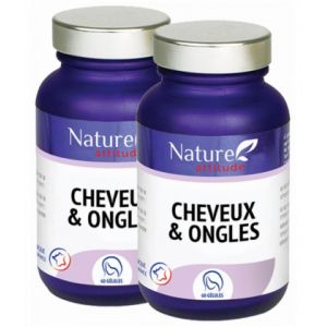 Nature Attitude Cheveux et Ongles G&eacute;lules 2 x 60