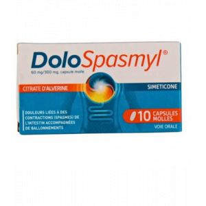 Dolospasmyl 60mg/300mg Capsules molles