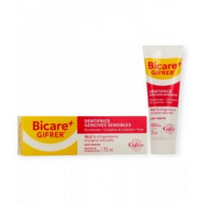 Gifrer Bicare Plus Dentifrice Gencives Sensibles 75 ml