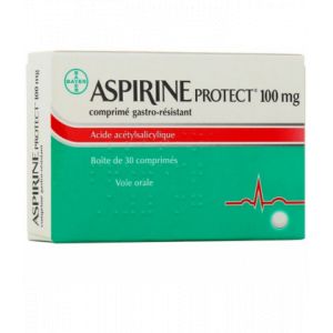 Aspirine Protect 100 mg comprim&eacute;s x 30 - Pharmacie en ligne - Pharmacie en ligne LaSante.net