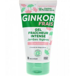 Ginkor Frais Gel Fra&icirc;cheur Intense 150 ml - Soins apaisants - Pharmacie en ligne LaSante.net