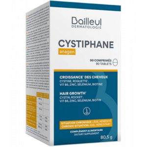 Cystiphane Anagen Comprim&eacute;s x 90 - Cheveux, peau, ongles - Pharmacie en ligne LaSante.net