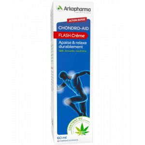 Arkopharma Chondro-Aid Flash Cr&egrave;me 60 ml - Huiles de massage - Pharmacie en ligne LaSante.net