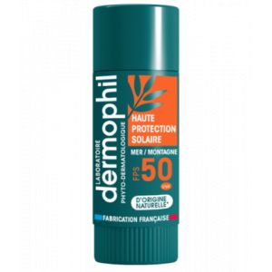Dermophil Stick L&egrave;vres Haute Protection Solaire SPF50+ 4 g