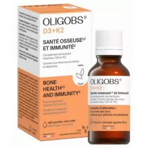 Laboratoire CCD Oligobs D3+K2 15 ml