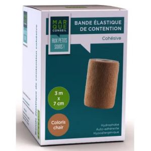 Marque Conseil Bande De Contention 7 cm x 3 m - Premiers soins - Pharmacie en ligne LaSante.net